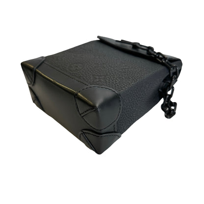 Used LOUIS VUITTON Monogram Leather Shoulder bag Backpack Black