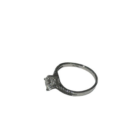 Used NO BRAND Diamond Ring Silver