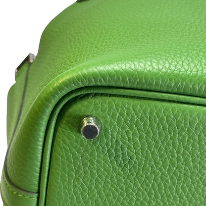 Brand New HERMES Clemence Picotin Lock Bucket Bag Green