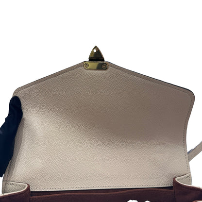 Louis Vuitton Calfskin Leather Metis Cross Body Bag GHW Beige