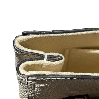 Used LOUIS VUITTON Monogram Empreinte Leather Vavin BB Shoulder Bag Ivory GHW