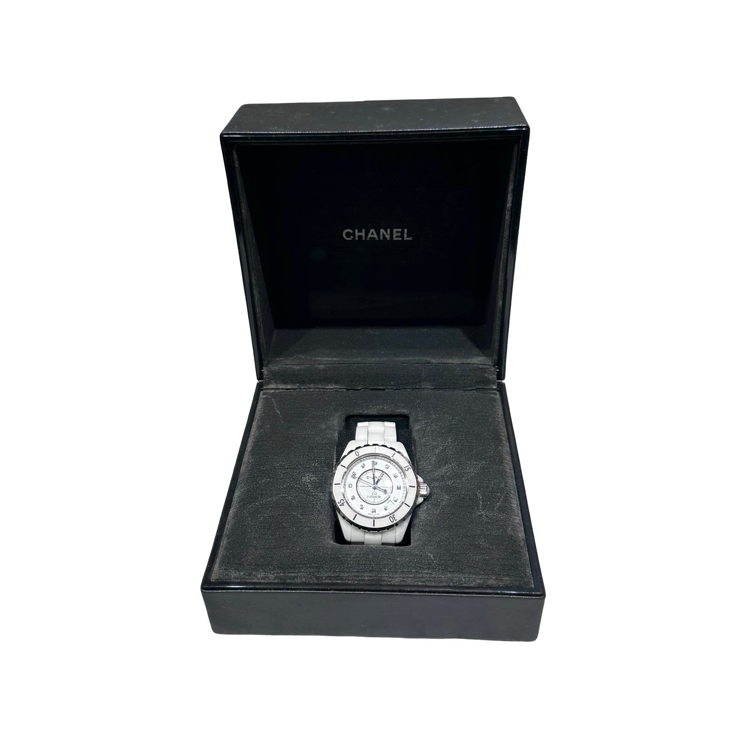 Used Chanel J12 Watch White Silver