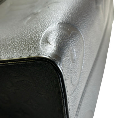 Used LOUIS VUITTON Monogram Empreinte On The Go MM Tote Bag Black GHW