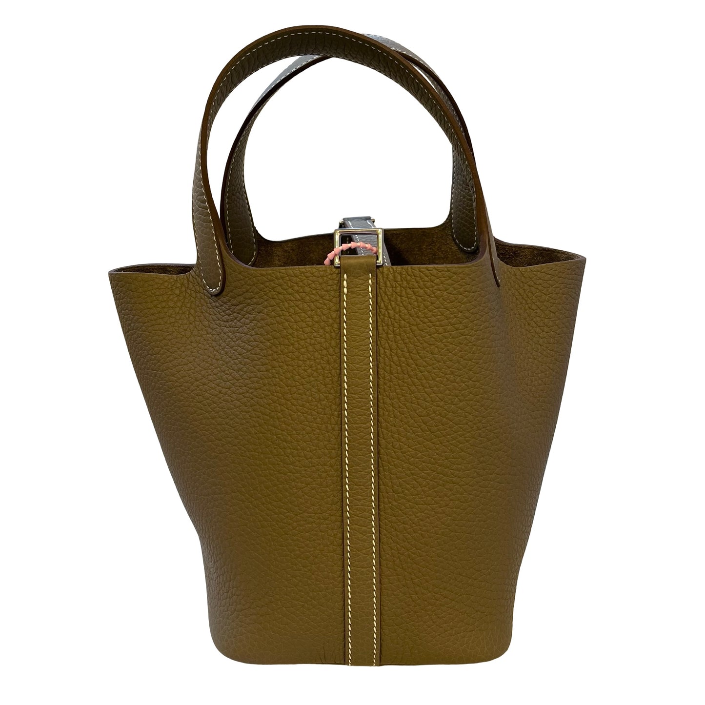 Unused HERMÈS Picotin 18 Tote Bag Etoupe (18) PHW