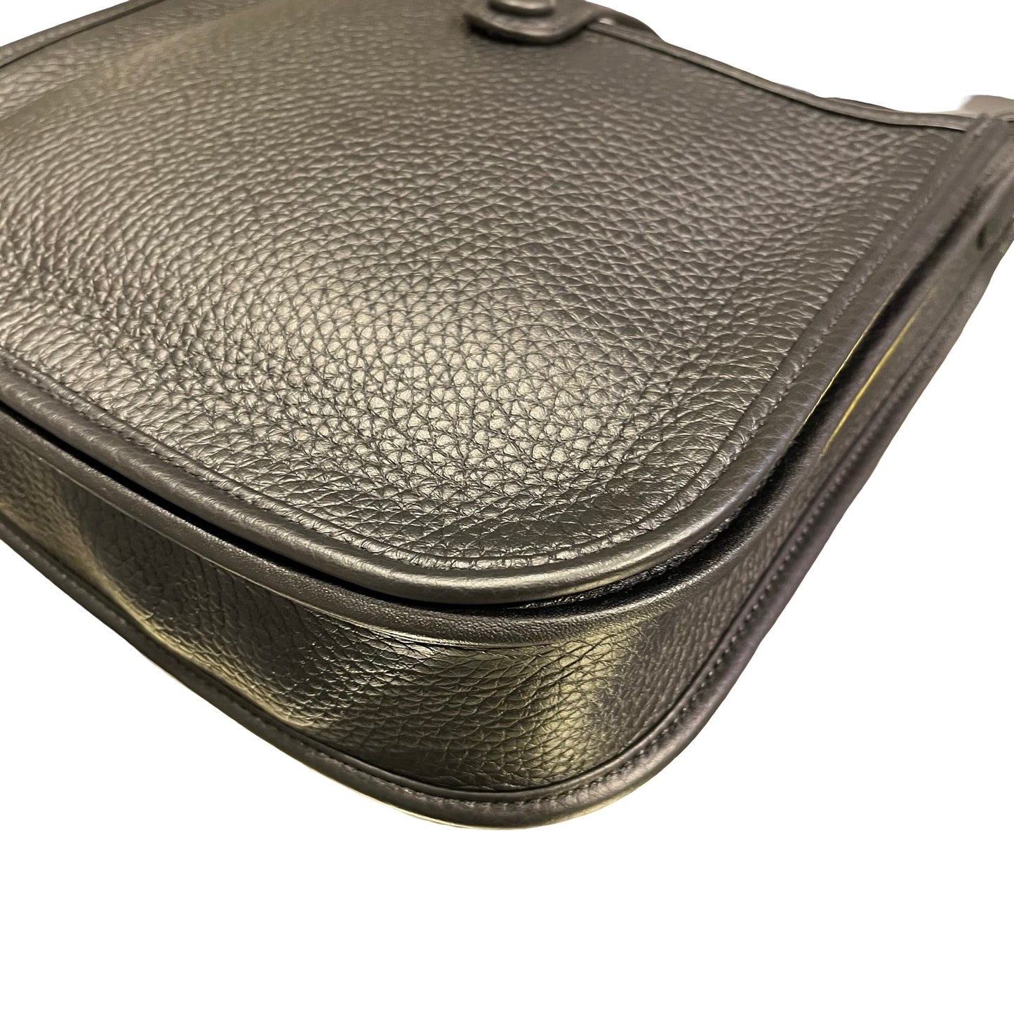 Used Hermès Evelyne Cross Body Bag Black PHW