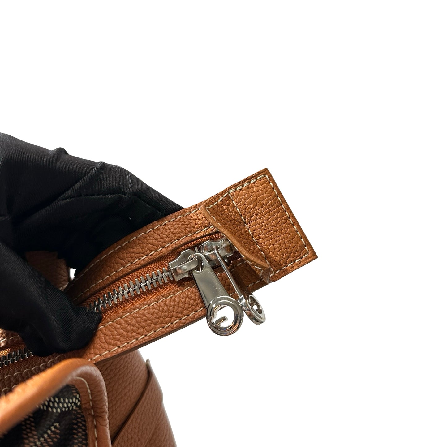 Used GOYARD Hardy PM Tote Bag Brown PHW