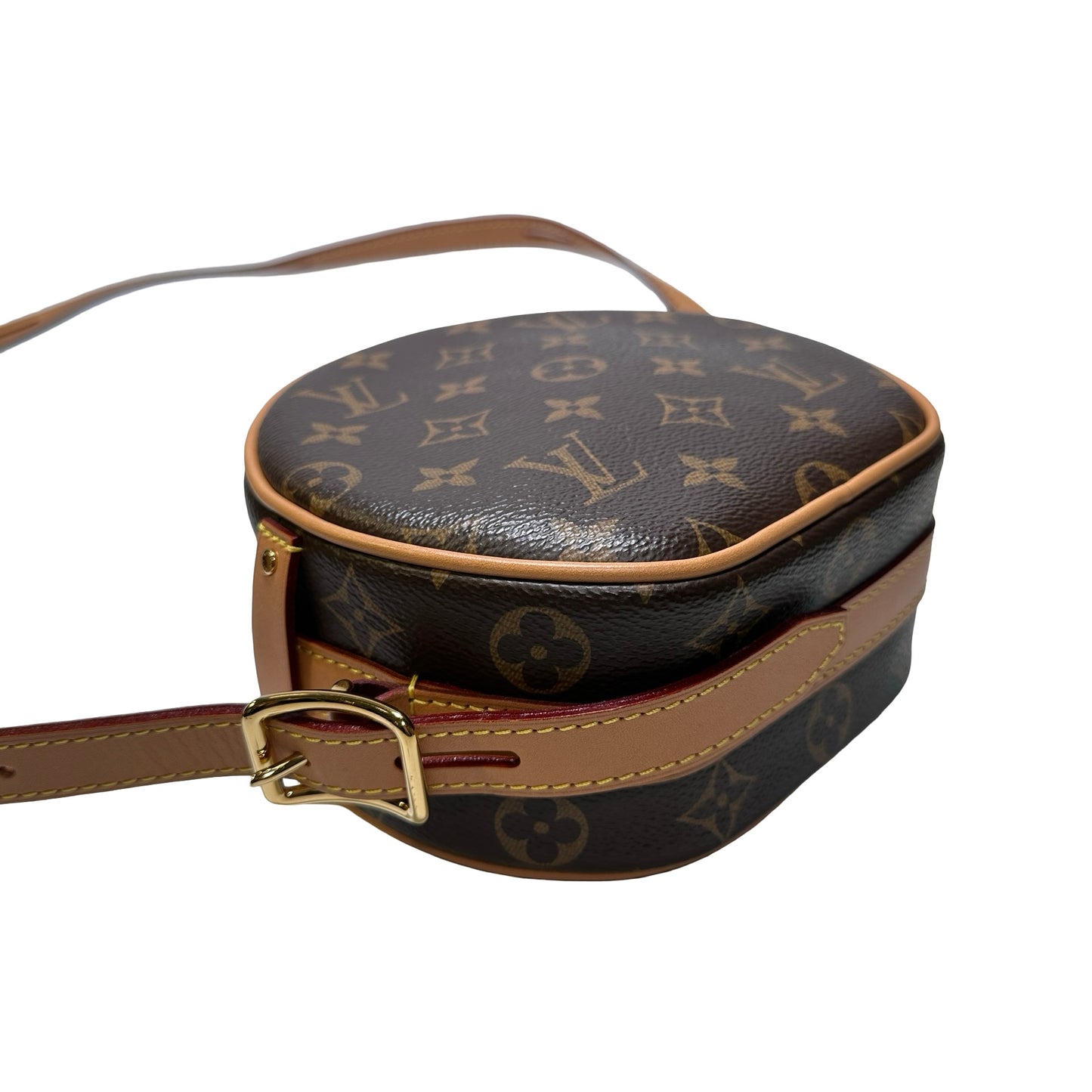 Used LOUIS VUITTON Monogram Boite Chapeau Shoulder Bag Brown GHW