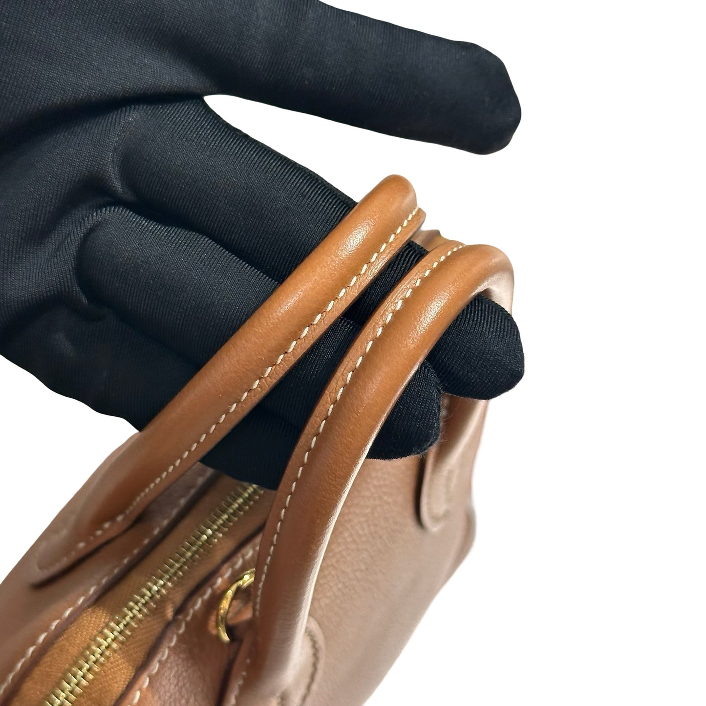 Used HERMÈS Mini Bolide Shoulder Bag Gold (37) GHW