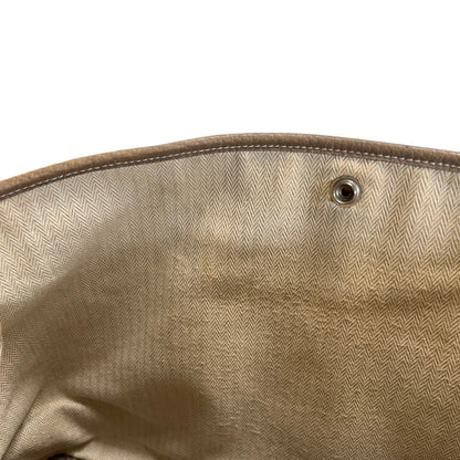 Used HERMES Negonda Leather Garden Party Tote Bag Etoupe