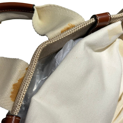 Used CHLOE Tote Bag White Brown