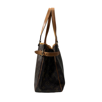 Used LOUIS VUITTON Canvas Tote Bag Monogram GHW