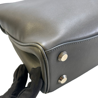 Used BALENCIAGA Leather Shoulder Bag Shoulder Bag Grey