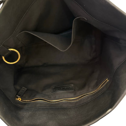 Used Balenciaga Canvas Tote cauvas Tote Bag Black