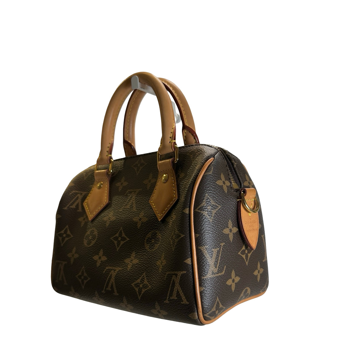 Used LOUIS VUITTON Monogram Canvas Speedy 25 Bandoulière Handbag Brown