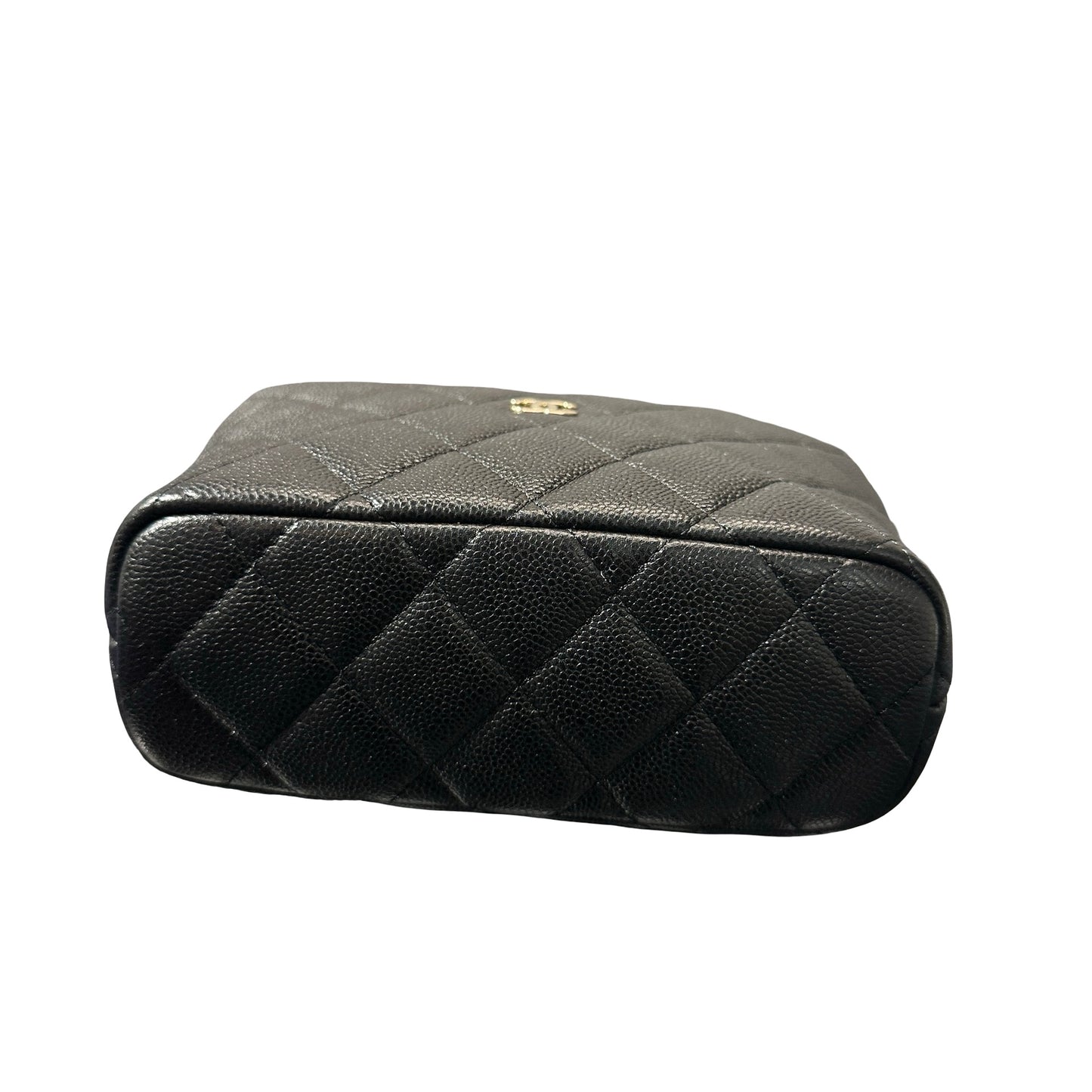 Used CHANEL Hobo Bag Black GHW