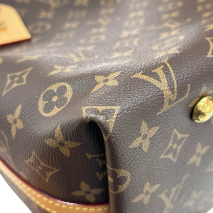 Used LOUIS VUITTON CarryALL PM Shoulder Bag Brown GHW