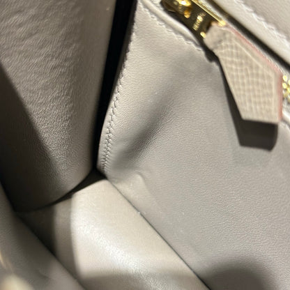 Used HERMÈS Constance 24 Shoulder Bag Etoupe GHW