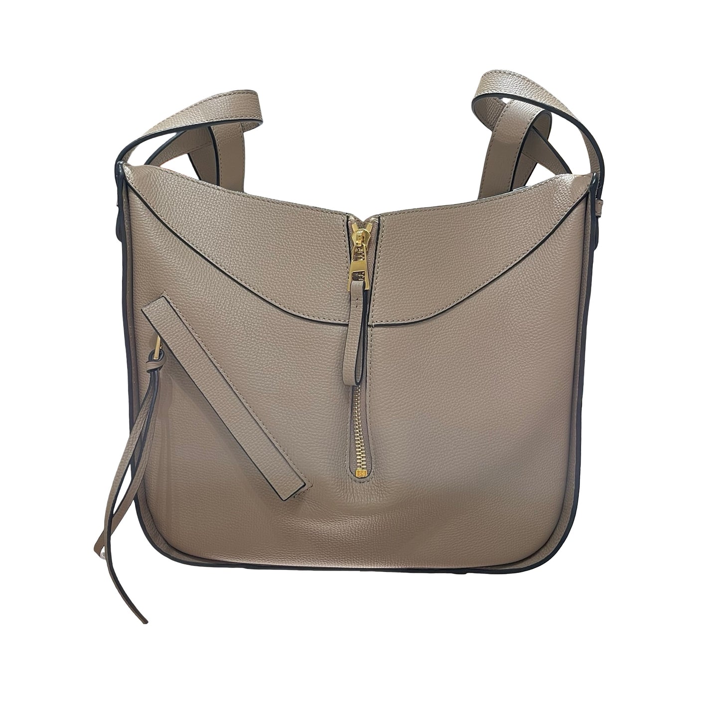 Used LOEWE Hammock Shoulder Bag Sand GHW