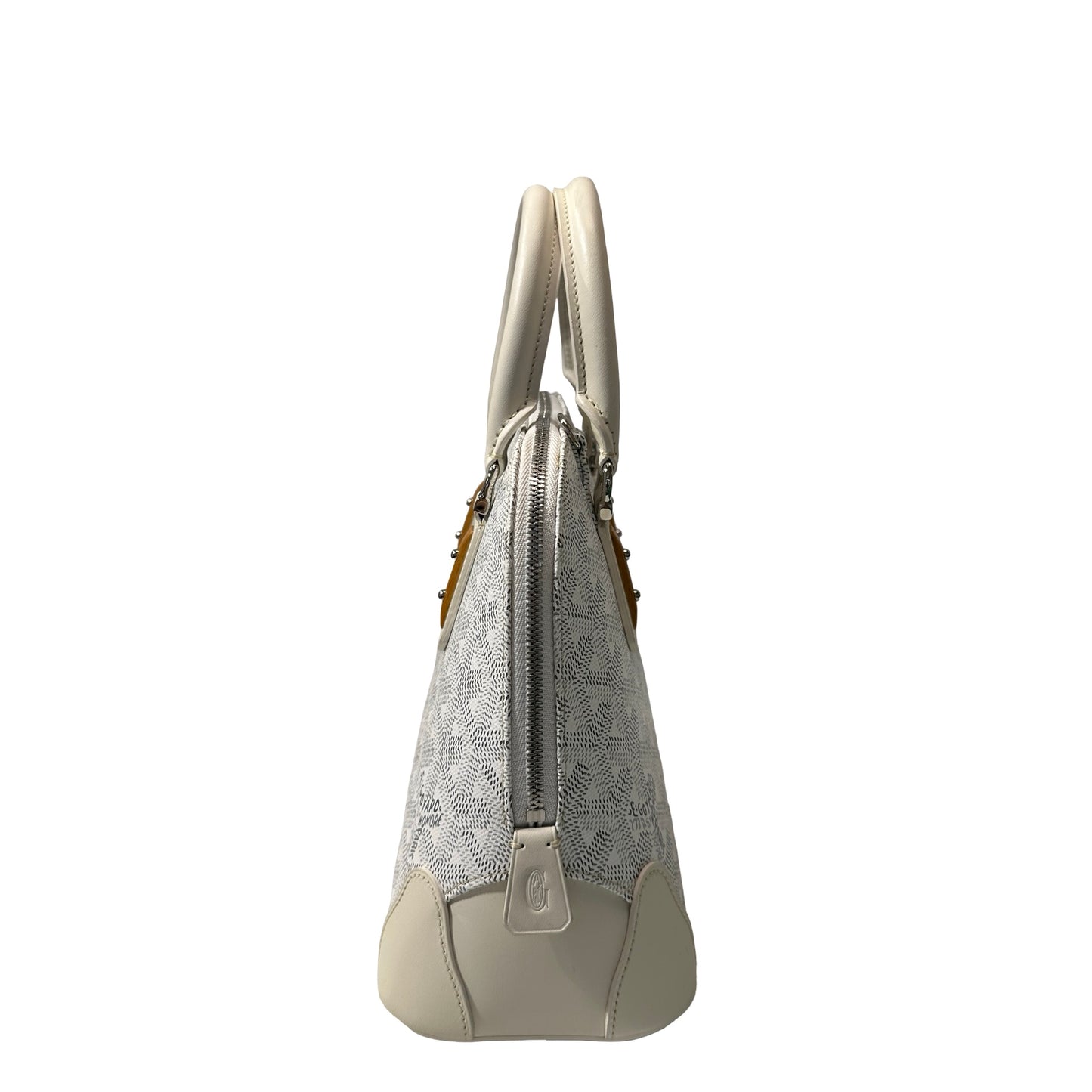 New GOYARD Vendome mini Clutch White PHW