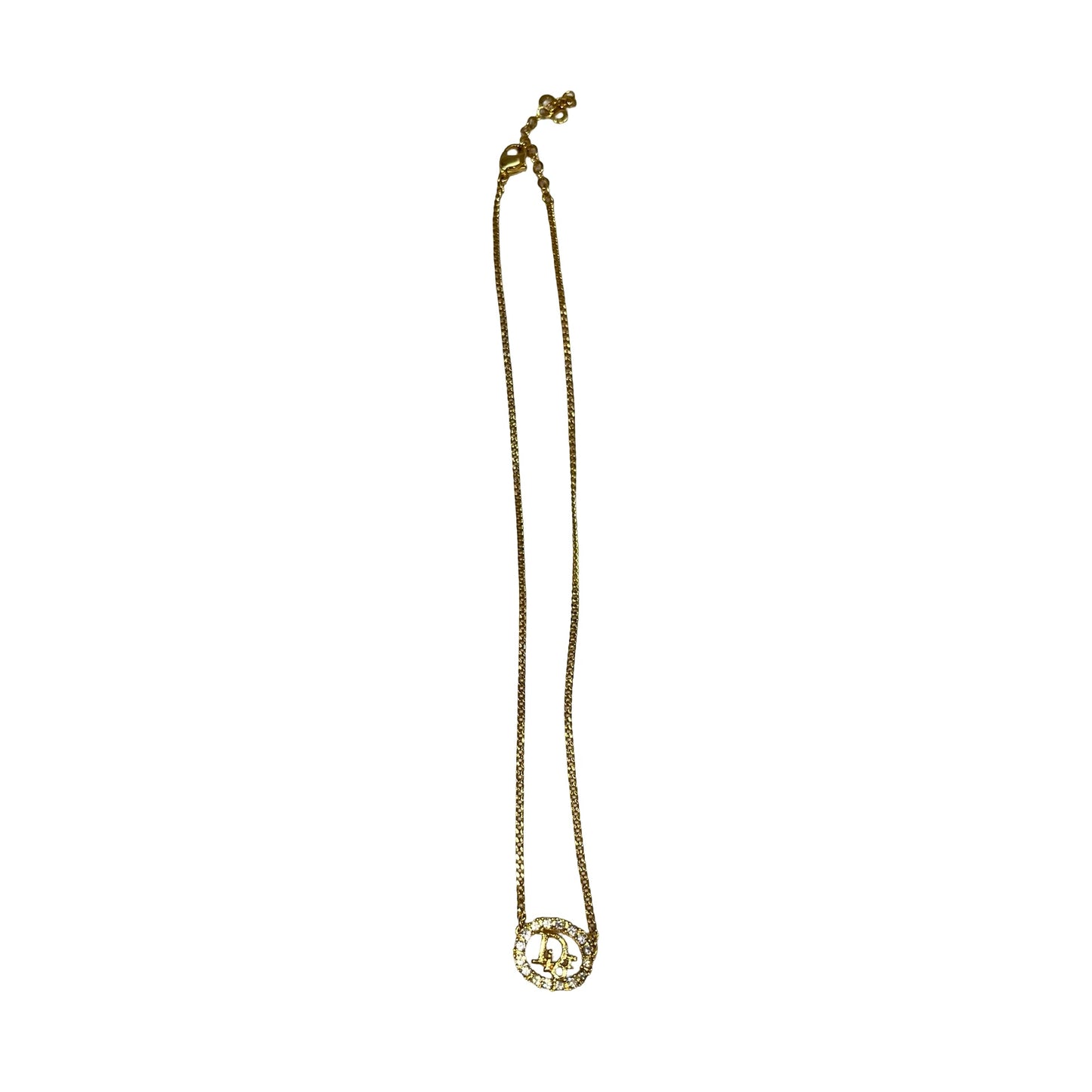 Used DIOR Vintage Necklace Necklace GHW