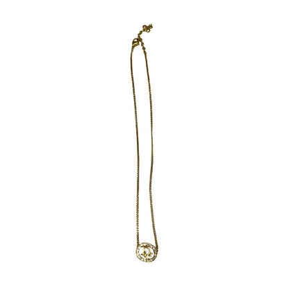 Used DIOR Vintage Necklace Necklace GHW
