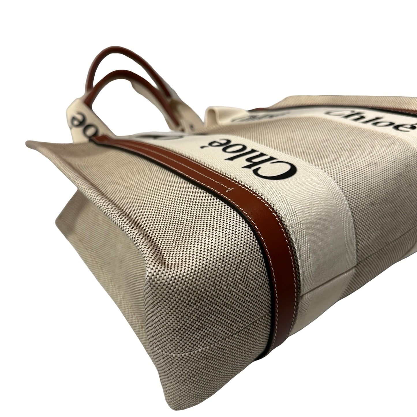 New Chole Medium Tote Tote Bag Beige