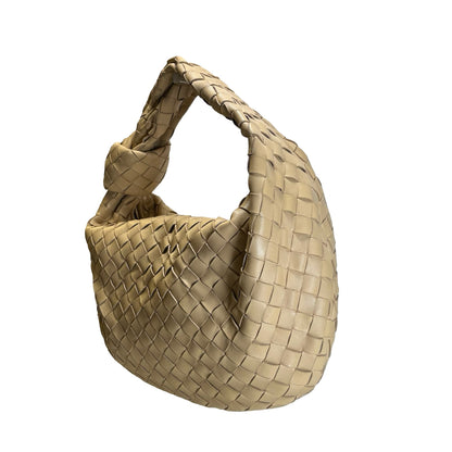 Used BOTTEGA VENETA Handbag Beige ghw