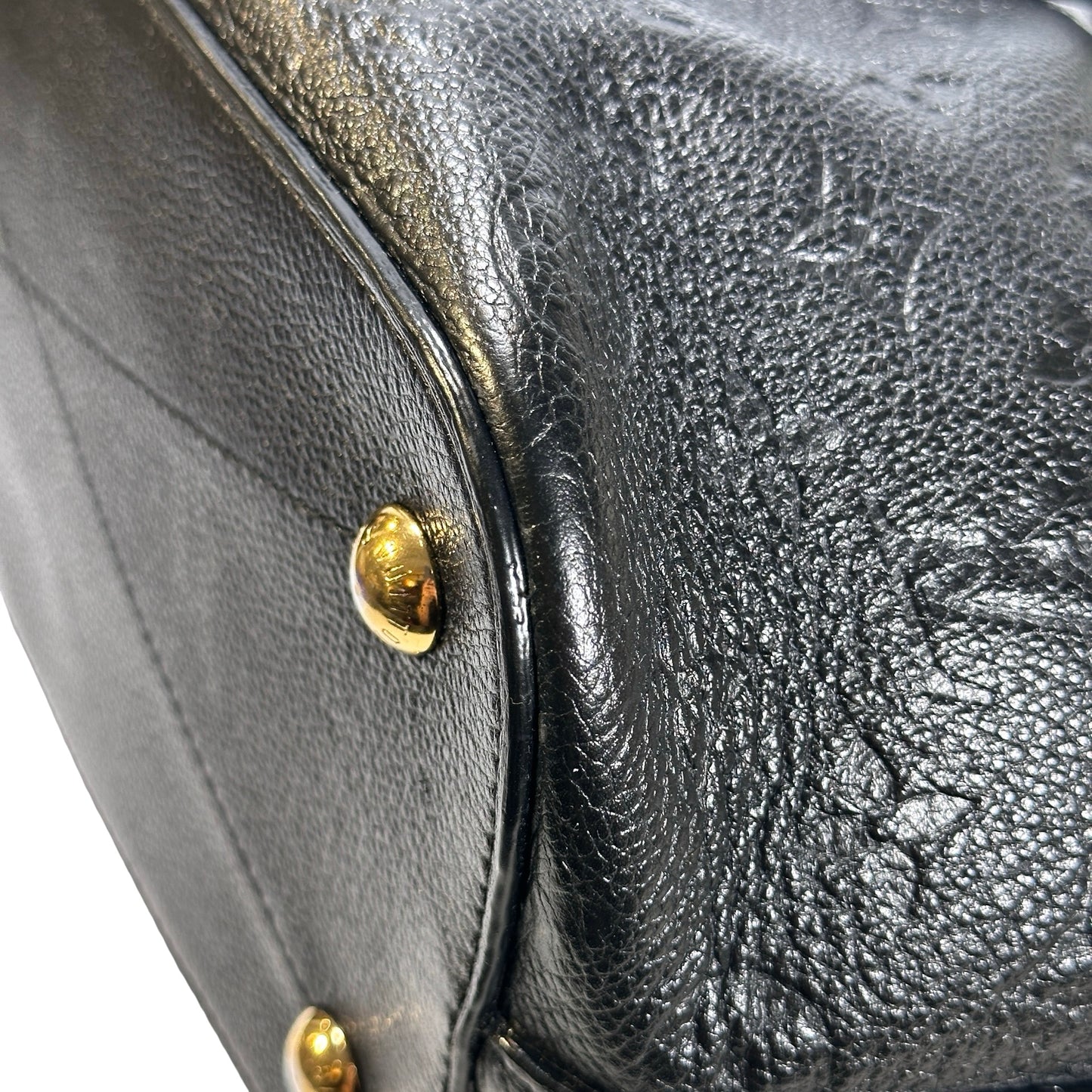 LOUIS VUITTON Monogram Mazarine Tote Bag Black GHW
