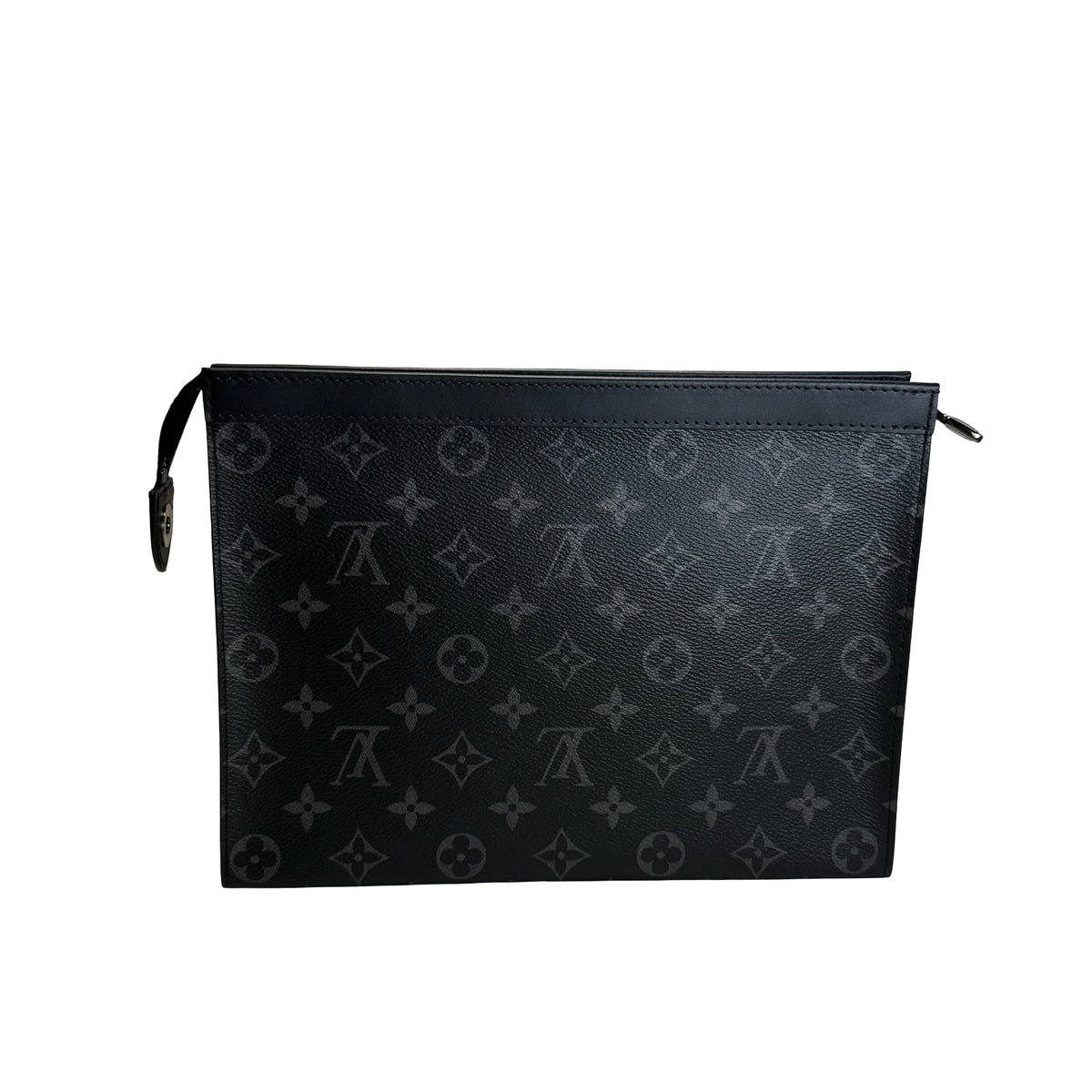 Used LOUIS VUITTON Monogram Eclipse Monogram Eclipse Watch Box Box Black Grey