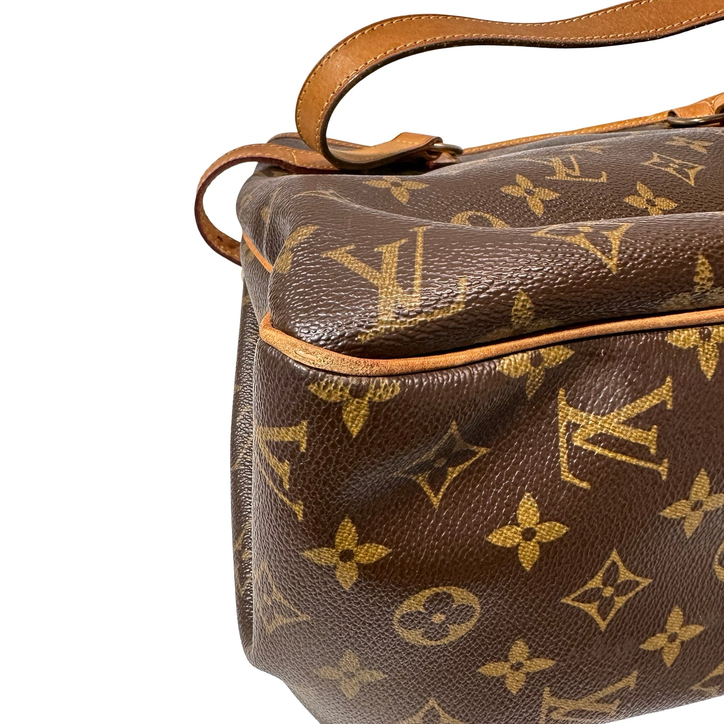 Used LOUIS VUITTON Canvas Tote Bag Monogram GHW