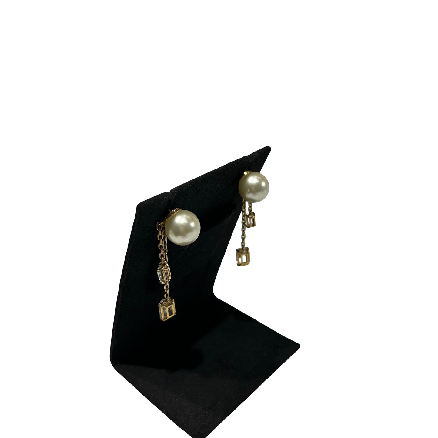 Used Dior Earrings Accessories GHW