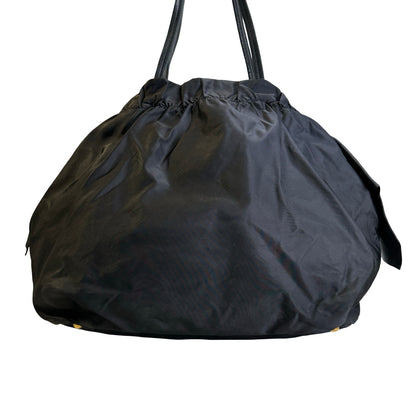 Used PRADA Nylon Tote Tote Bag Black