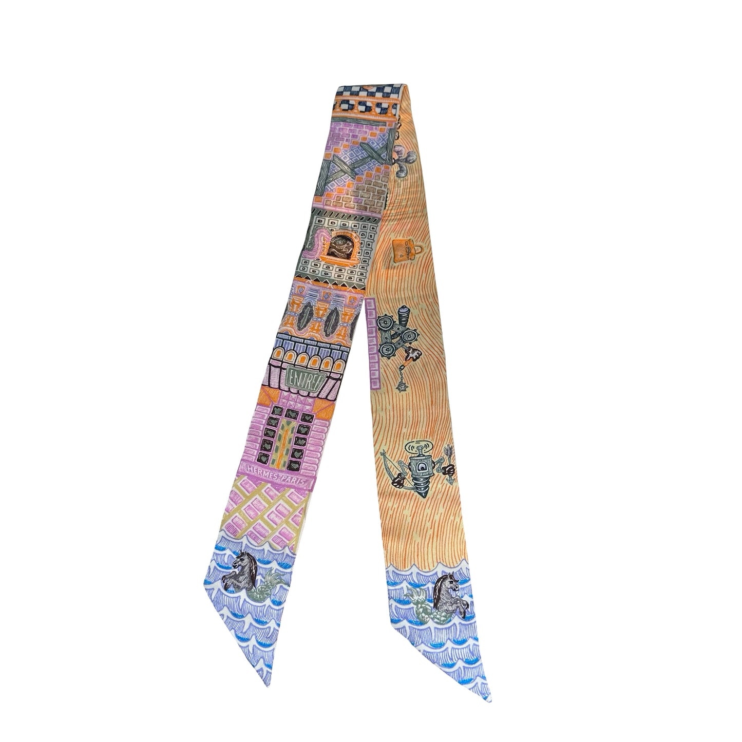 Unused HERMÈS Scarf Multicolor