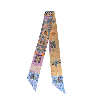 Unused HERMÈS Scarf Multicolor