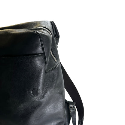 Used BALENCIAGA Leather Backpack Black