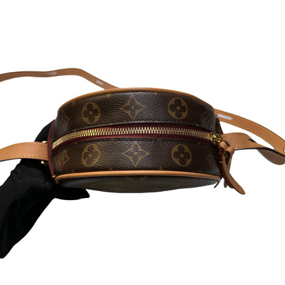 Used LOUIS VUITTON Monogram Boite Chapeau Shoulder Bag Brown GHW