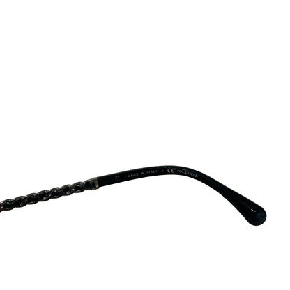 Used CHANEL Sunglasses SUNGLASSES Black