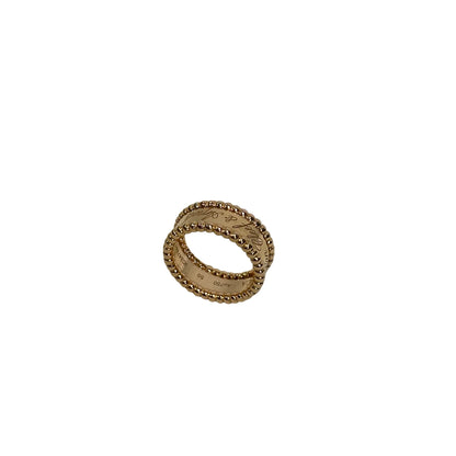 Used VAN CLEEF & ARPELS AU750 Perlee Ring Rose gold