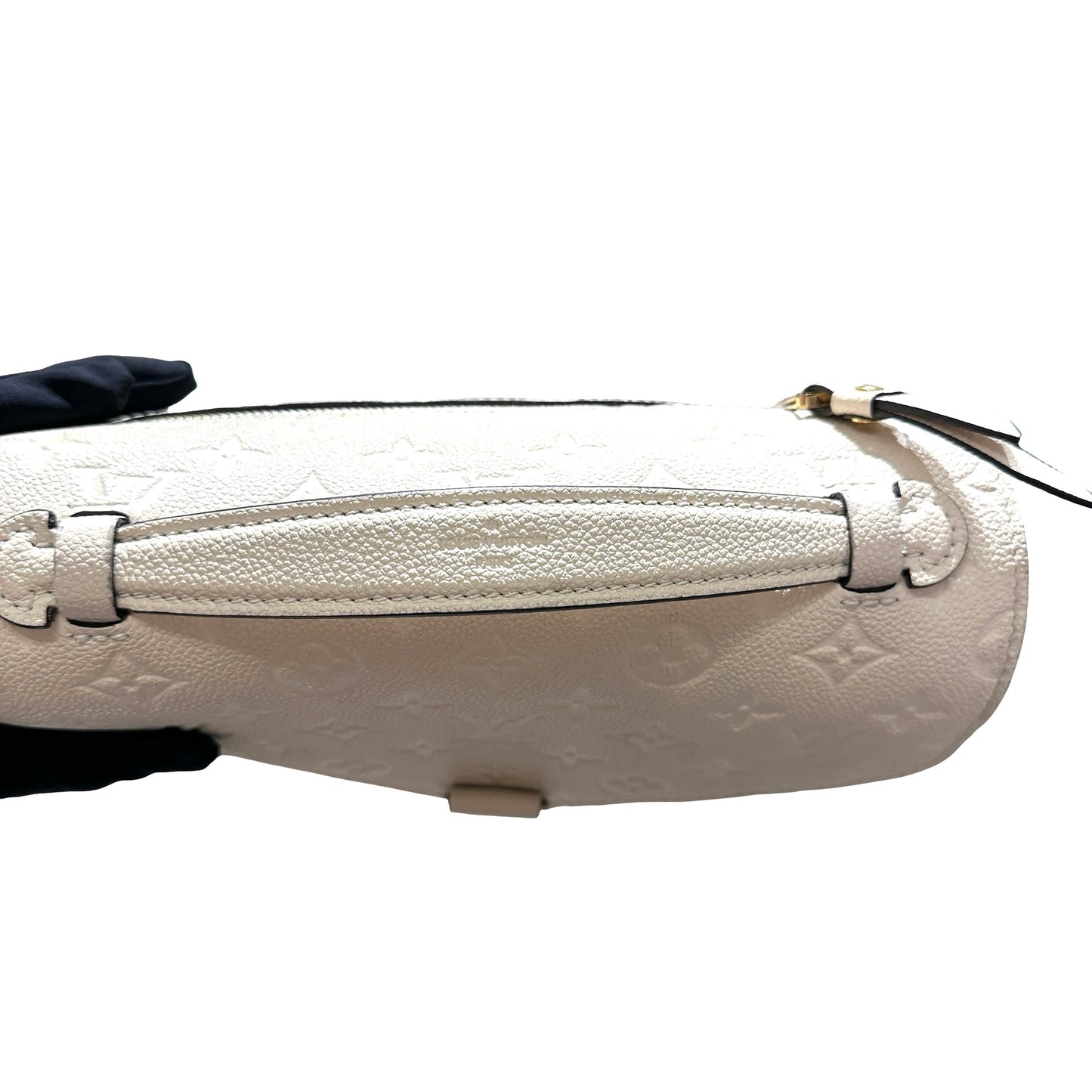 Louis Vuitton Calfskin Leather Metis Cross Body Bag GHW Beige