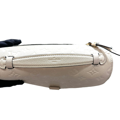 Louis Vuitton Calfskin Leather Metis Cross Body Bag GHW Beige