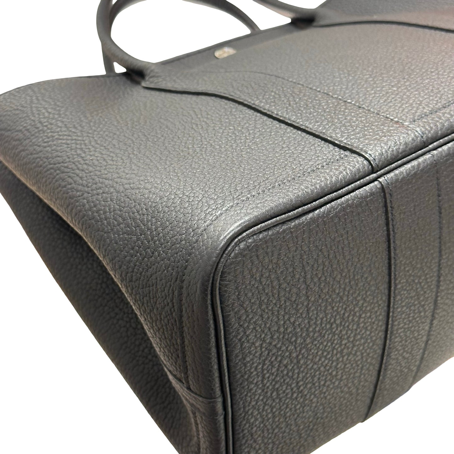 Used HERMÈS GP36 Handbag Black PHW