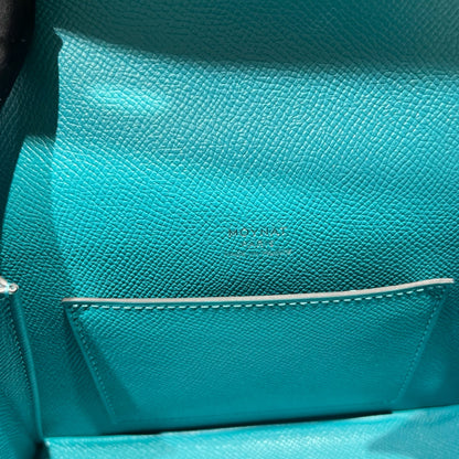 Moynat Calfskin Leather Shoulder Shoulder Bag Grey PHW