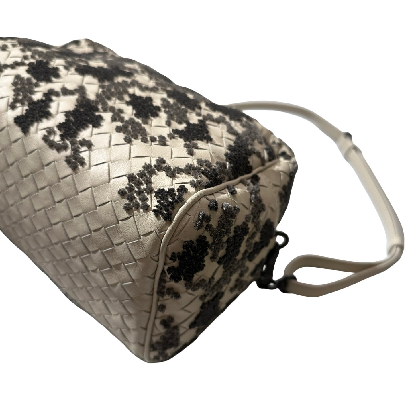 Used Bottega Veneta 2 Way Shoulder Shoulder Bag White