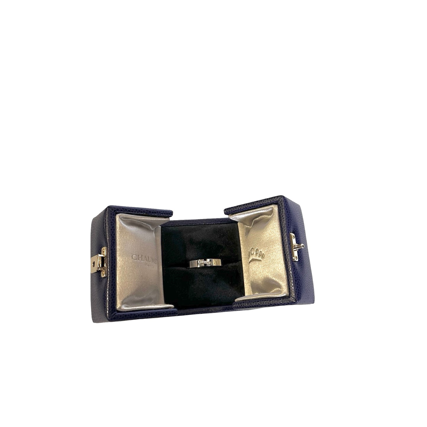 Used CHAUMET White Gold Ring Liens Evidence XS In Diamond Ring Silver