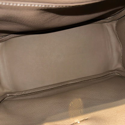 Used HERMÈS Lindy 26 Handbag Etoupe (18) GHW