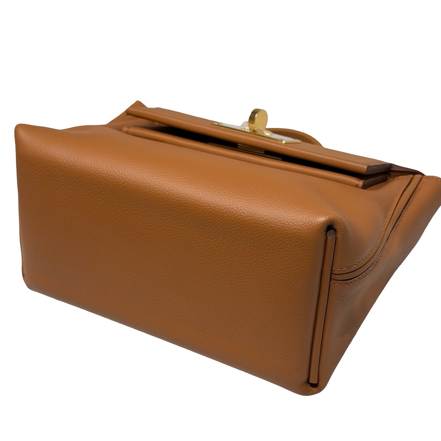 New HERMÈS Mini 24/24 Shoulder Bag Gold (37) GHW