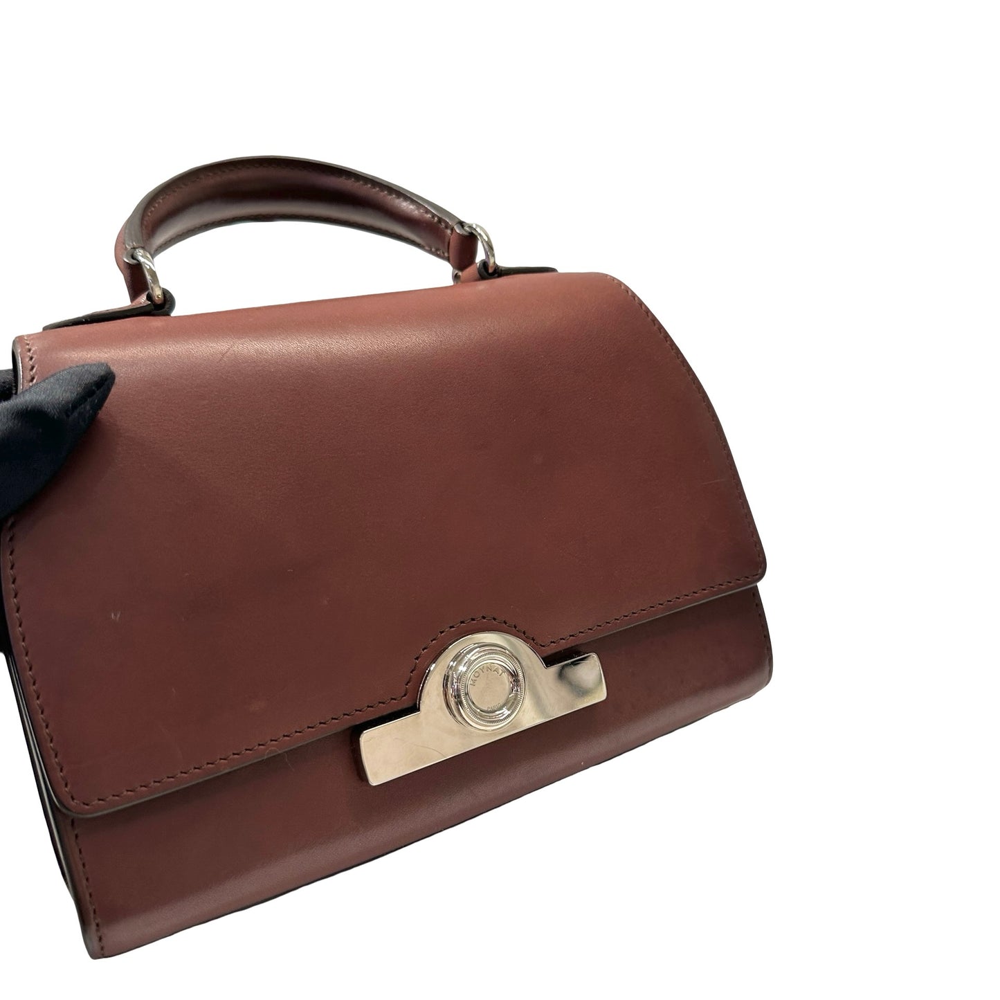 Used MOYNAT Cross Body Bag Red PHW
