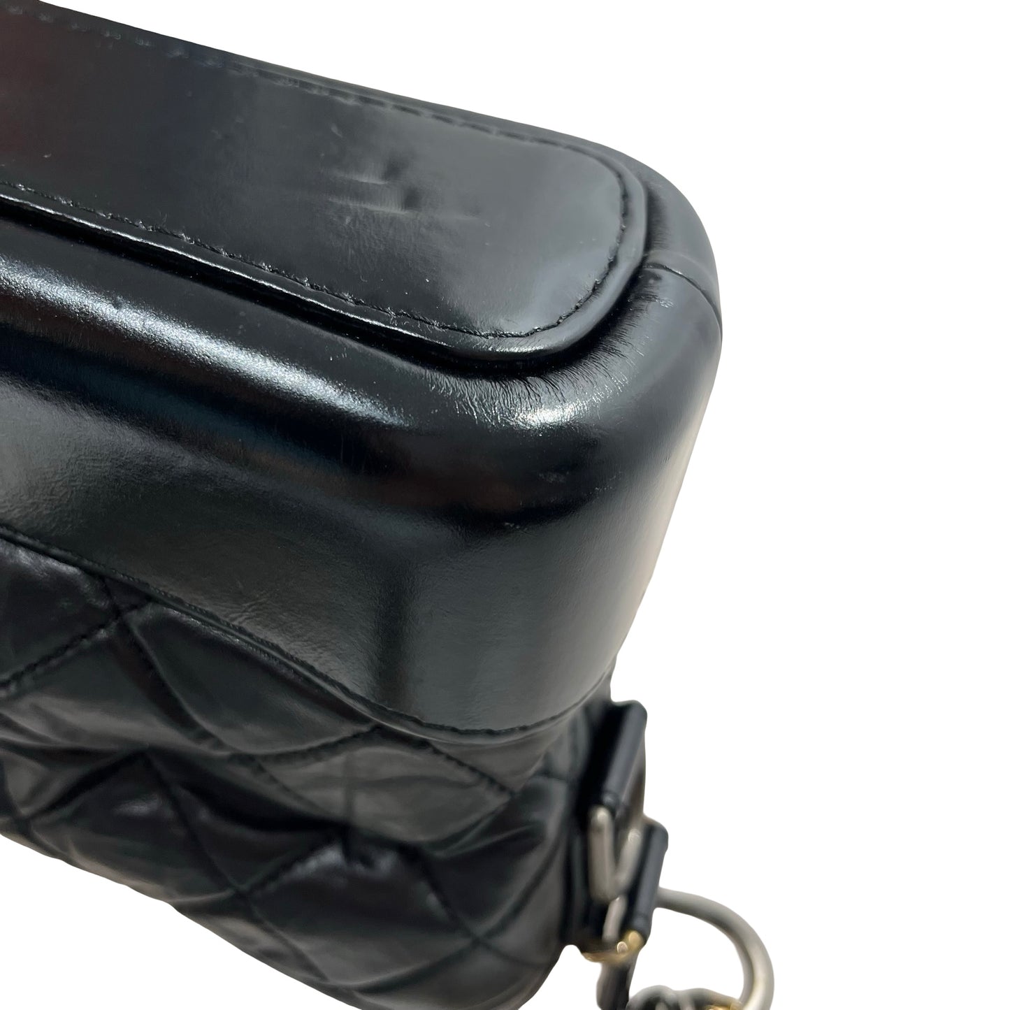 Used CHANEL Gabrielle Chain Shoulder Bag Black