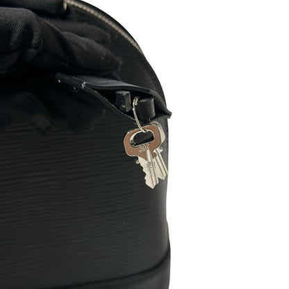 Used Louis Vuitton Epi Leather Alma BB Shoulder Bag Black PHW