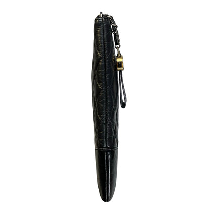 CHANEL Caviar Clutch Clutch Black GHW